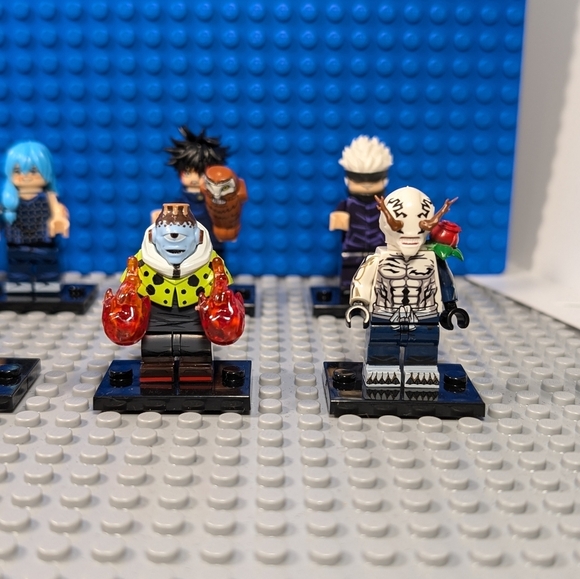 8 Minifigures- Jujutsu Kaisen Anime Building Block Toy Collectible Action Figure - Picture 3 of 8